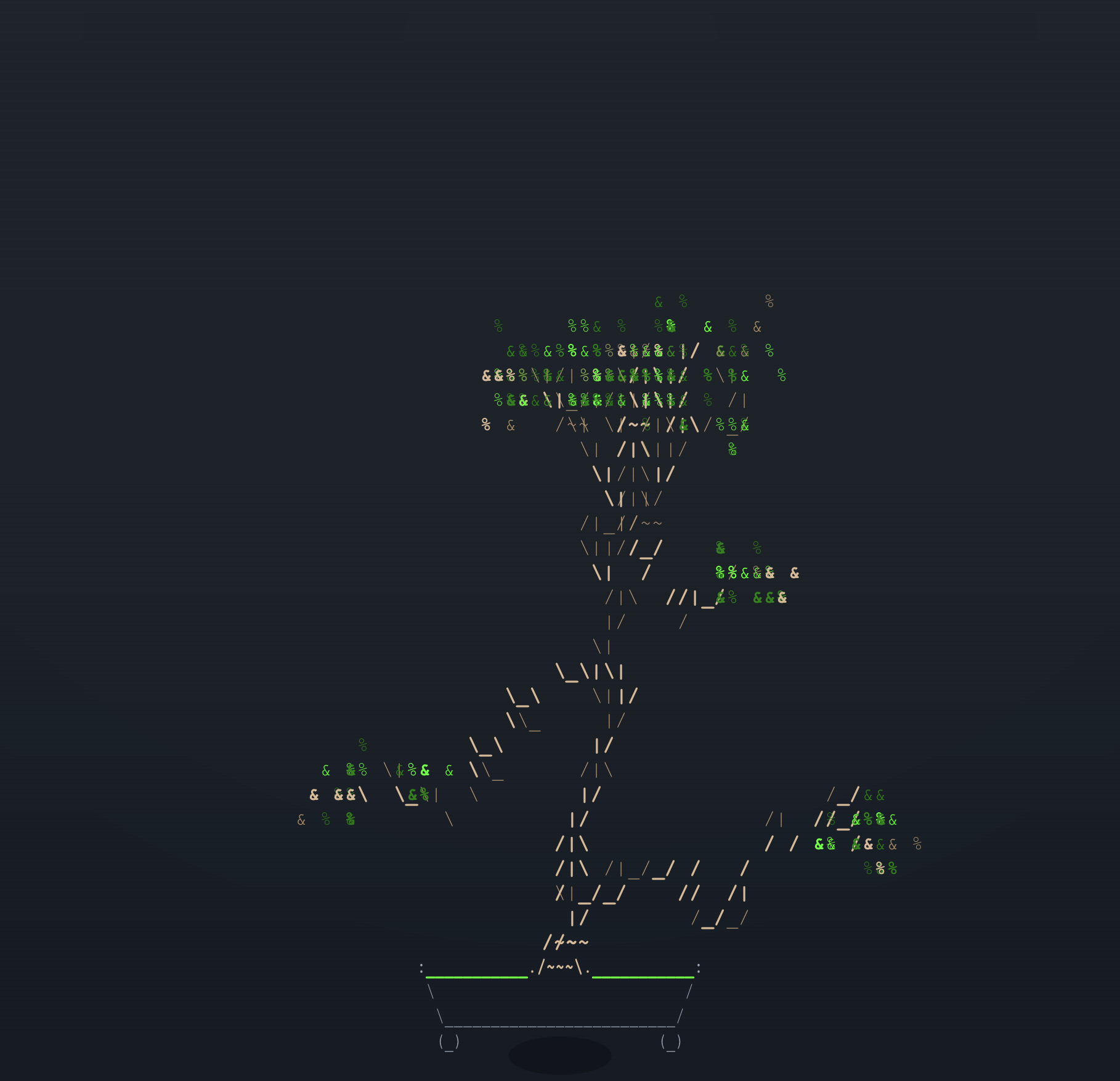 Dark render three from PixBonsai